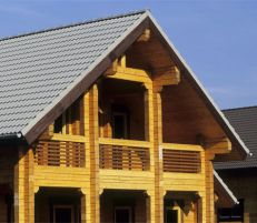 Черепица цементно-песчаная Франкфуртская, Braas