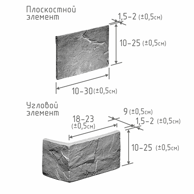 Искусственный камень KAMROCK Коллекция "Византийский дворец" 02980